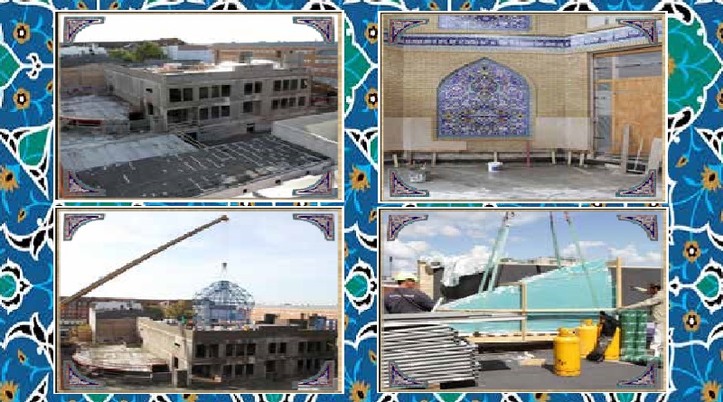 STAGES OF THE CONSTRUCTION IMAM ALI MOSQUE 