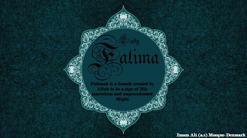 lady fatima al-zahra